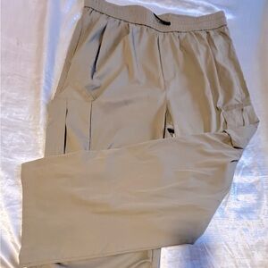 Khaki Drawstring Cargo Pants (ON SALE)